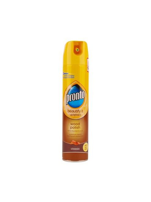 PRONTO Felülettisztító, spray, 0,25 l, PRONTO "Classic Wood"