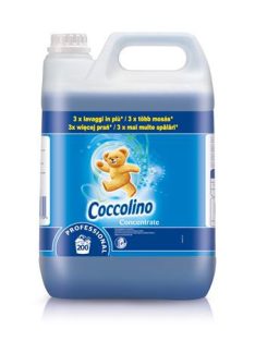   COCCOLINO Öblítő koncentrátum, 5 l, COCCOLINO, friss illat, kék