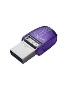   KINGSTON Pendrive, 256GB, USB 3.2, USB/USB-C, KINGSTON "DT MicroDuo 3C"