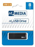 MYMEDIA Pendrive, 8GB, USB 2.0, MYMEDIA (by VERBATIM)