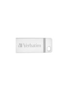 VERBATIM Pendrive, 16GB, USB 2.0, VERBATIM "Executive Metal", ezüst