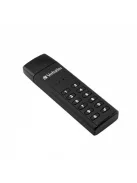 VERBATIM Pendrive, 64GB, USB 3.2, titkosítás, 160/130Mb/s, VERBATIM "Keypad Secure"
