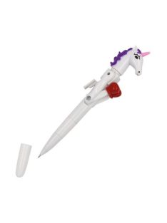   WEDO Unikornis golyóstoll, 1 mm, LED fénnyel, WEDO "Lucky Punch", kék