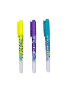 WEDO Filctoll készlet, 2-3 mm, törölhető, kétvégű, WEDO, "Wedowonder", 6 különböző szín