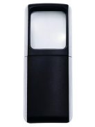 WEDO Nagyító, 35x38 mm, LED fénnyel, WEDO, fekete