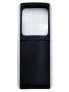 WEDO Nagyító, 35x38 mm, LED fénnyel, WEDO, fekete
