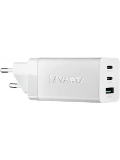   VARTA Hálózati töltő, 1xUSB, 2x USB-C kimenet, 65W, VARTA "High Speed"