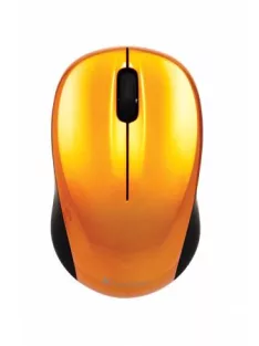   VERBATIM Egér, vezeték nélküli, optikai, közepes méret, USB, VERBATIM "Go", lávaszínű