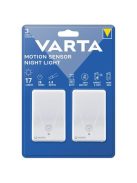 VARTA Éjjeli lámpa, LED, 2 db, VARTA "Motion Sensor Night"