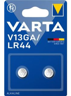 VARTA Gombelem, V13GA/LR44/A76, 2 db, VARTA
