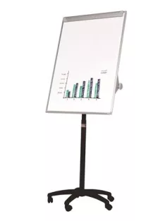   VICTORIA VISUAL Flipchart tábla, mágneses felület, 70x100 cm, mobil, VICTORIA VISUAL