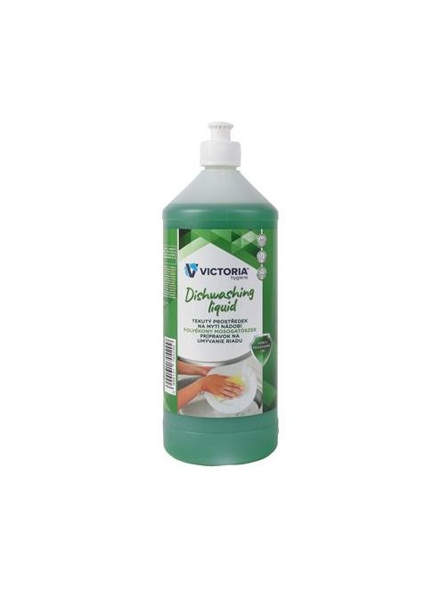 VICTORIA HYGIENE Folyékony mosogatószer, 1 l, VICTORIA HYGIENE