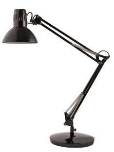   ALBA Asztali lámpa, 11 W, ALBA "Architect", fekete
