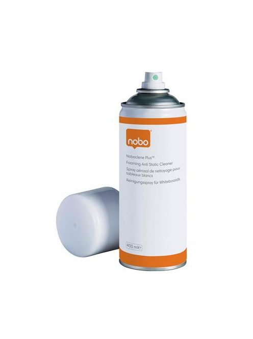 NOBO Tisztító aerosol spray fehértáblához 400 ml, NOBO "Clene Plus"