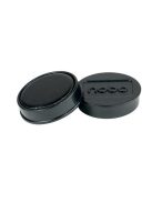 NOBO Korong mágnes, fehértáblához, 30 mm, 4 db, NOBO, fekete