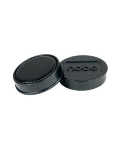   NOBO Korong mágnes, fehértáblához, 30 mm, 4 db, NOBO, fekete