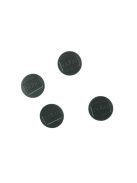 NOBO Korong mágnes, fehértáblához, 30 mm, 4 db, NOBO, fekete