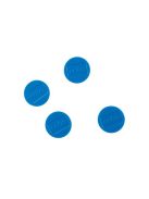 NOBO Korong mágnes, fehértáblához, 30 mm, 4 db, NOBO, kék