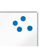 NOBO Korong mágnes, fehértáblához, 30 mm, 4 db, NOBO, kék