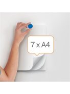 NOBO Korong mágnes, fehértáblához, 38 mm, 4 db, NOBO, kék