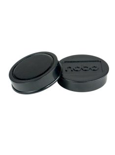 NOBO Mágneskorong, erős, 38 mm, 10 db, NOBO, fekete