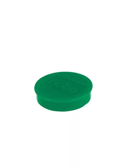 NOBO Mágneskorong, erős, 38 mm, 10 db, NOBO, zöld
