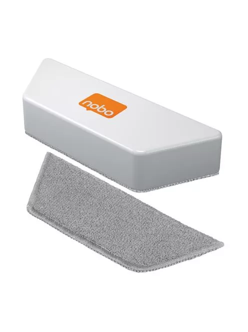 NOBO Táblatörlő, mágneses, cserélhető betétes, mikroszálas, NOBO