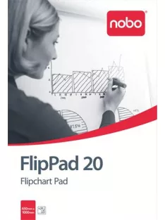NOBO Flipchart papír, 650X955mm, 20 lap, NOBO