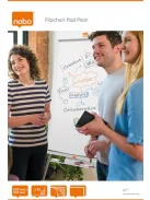 NOBO Flipchart papír, 650X955mm, 20 lap, NOBO