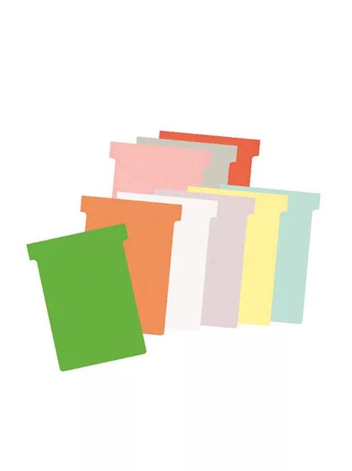 NOBO T-kártya tervezőtáblához, 3-as méret, NOBO, fehér