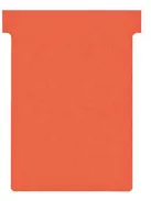 NOBO T-kártya tervezőtáblához, 3-as méret, NOBO, piros