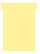 NOBO T-kártya tervezőtáblához, 3-as méret, NOBO, sárga