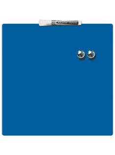   NOBO Üzenőtábla, mágneses, írható, kék, 36x36 cm, NOBO/REXEL