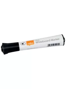   NOBO Táblamarker, kúpos hegyű, 2 mm, 10 db, NOBO "Glide", fekete