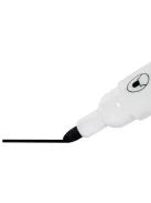 NOBO Táblamarker, kúpos hegyű, 2 mm, 10 db, NOBO "Glide", fekete