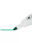 NOBO Táblamarker, kúpos hegyű, 2 mm, 10 db, NOBO "Glide", zöld