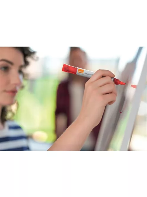 NOBO Táblamarker, vágott hegyű, 4 mm, NOBO, piros