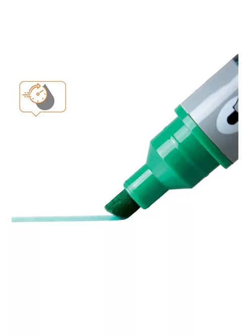 NOBO Táblamarker, vágott hegyű, 4 mm, NOBO, zöld