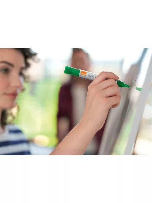 NOBO Táblamarker, vágott hegyű, 4 mm, NOBO, zöld