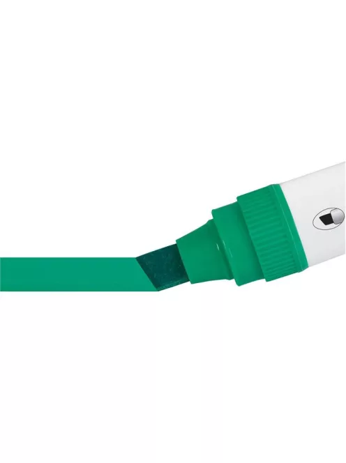 NOBO Táblamarker, vágott hegyű, 10 mm, NOBO "Glide", zöld