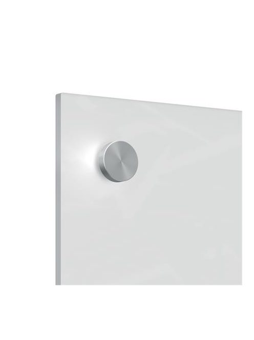 NOBO Üzenőtábla, üveg, fali, keskeny, 30x60 cm, NOBO "Home", fehér