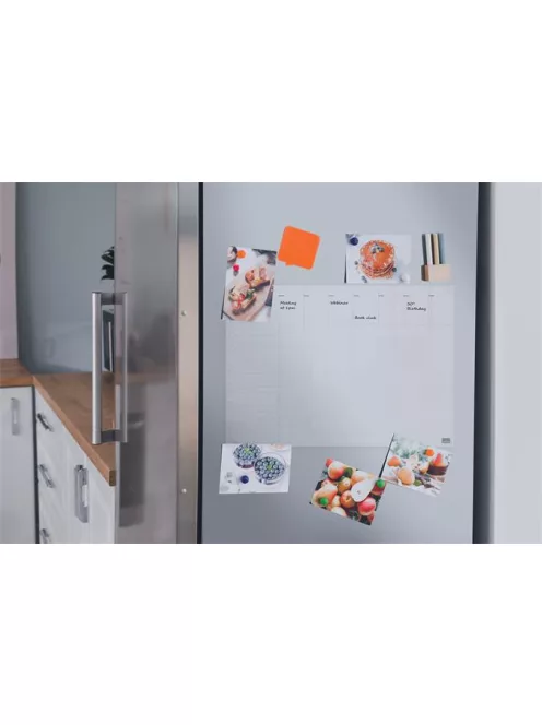 NOBO Tervezőtábla, akril, heti, fali/asztali, A3, NOBO "Home"