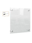 NOBO Emlékeztetőtábla, akril, fali, 30x30 cm, NOBO "Home", átlátszó