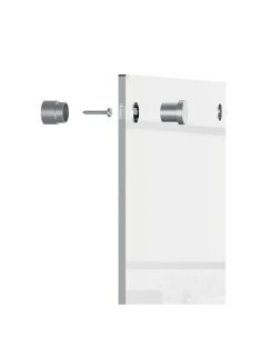   NOBO Emlékeztetőtábla, akril, fali, 60x45 cm, NOBO "Home", átlátszó