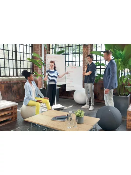 NOBO Flipchart papír, kétoldalas, sima/kockás, 580X810mm, 50 lap, NOBO