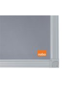 NOBO Üzenőtábla, alumínium keret, 60x45 cm, NOBO "Essentials", szürke