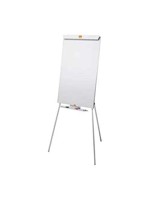 NOBO Flipchart tábla, mágneses felület, 67,5x100 cm, NOBO "Essentials", fehér