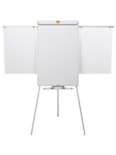   NOBO Flipchart tábla, mágneses felület, 2 db segédkarral, NOBO "Essentials", fehér