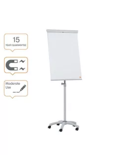   NOBO Flipchart tábla, mobil, mágneses felület, NOBO "Essentials", fehér
