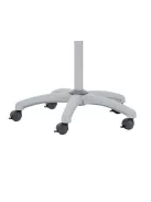 NOBO Flipchart tábla, mobil, mágneses felület, NOBO "Essentials", fehér